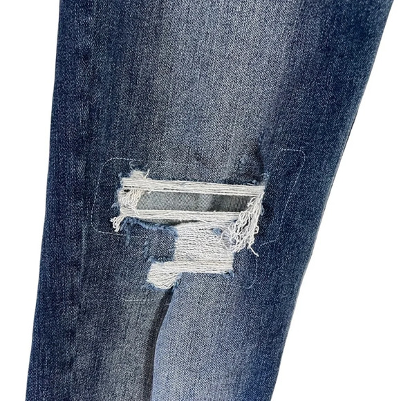 Hollister Jeans W28 L30 Stacked Skinny Advanced Stretch Medium Wash Distressed - Picture 6 of 8